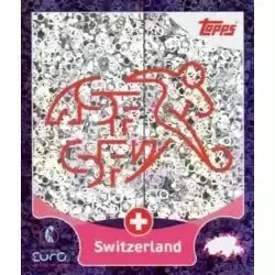 Cromo Trading Card Fútbol-Switzerland-Reach the Summit-Topps Uefa Women's Euro 2025-#013-foil
