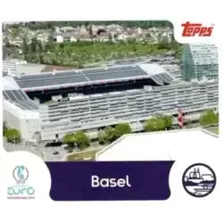 Cromo Trading Card Fútbol-Basel-Host Cities-Topps Uefa Women's Euro 2025-#021-Basico
