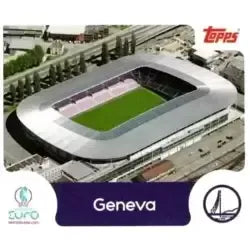 Cromo Trading Card Fútbol-Geneva-Host Cities-Topps Uefa Women's Euro 2025-#023-Basico