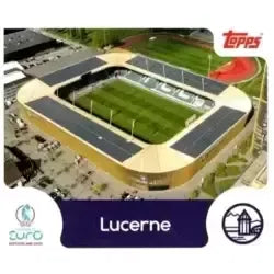 Cromo Trading Card Fútbol-Lucerne-Host Cities-Topps Uefa Women's