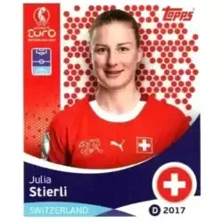 Cromo Trading Card Fútbol-Julia Stierli-Switzerland-Topps Uefa Women's Euro 2025-#034-Basico