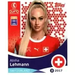 Cromo Trading Card Fútbol-Alisha Lehmann-Switzerland-Topps Uefa Women's Euro 2025-#042-Basico