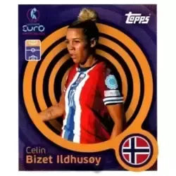 Cromo Trading Card Fútbol-Celin Bizet Ildhusøy-Norway-Topps Uefa Women's Euro 2025-#045-Basico