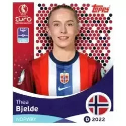 Cromo Trading Card Fútbol-Thea Bjelde-Norway-Topps Uefa Women's Euro 2025-#051-Basico