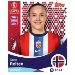 Cromo Trading Card Fútbol-Guro Reiten-Norway-Topps Uefa Women's Euro 2025-#056-Basico