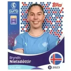 Cromo Trading Card Fútbol-Bryndis Nielsdottir-Iceland-Topps Uefa Women's Euro 2025-#074-Basico