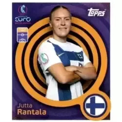 Cromo Trading Card Fútbol-Jutta Rantala-Finland-Topps Uefa Women's Euro 2025-#077-Basico