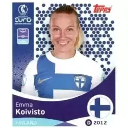 Cromo Trading Card Fútbol-Emma Koivisto-Finland-Topps Uefa Women's Euro 2025-#079-Basico