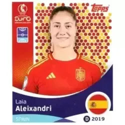 Cromo Trading Card Fútbol-Laia Aleixandri-Spain-Topps Uefa Women's Euro 2025-#097-Basico