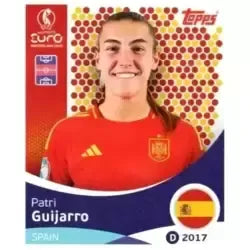 Cromo Trading Card Fútbol-Patri Guijarro-Spain-Topps Uefa Women's Euro 2025-#103-Basico