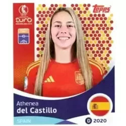 Cromo Trading Card Fútbol-Athenea del Castillo-Spain-Topps Uefa Women's Euro 2025-#107-Basico