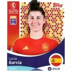 Cromo Trading Card Fútbol-Lucia Garcia-Spain-Topps Uefa Women's Euro 2025-#108-Basico