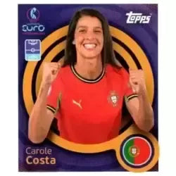 Cromo Trading Card Fútbol-Carole Costa-Portugal-Topps Uefa Women's Euro 2025-#109-Basico