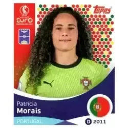 Cromo Trading Card Fútbol-Patricia Morais-Portugal-Topps Uefa Women's Euro 2025-#111-Basico