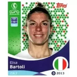 Cromo Trading Card Fútbol-Elisa Bartoli-Italy-Topps Uefa Women's Euro 2025-#144-Basico