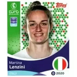Cromo Trading Card Fútbol-Martina Lenzini-Italy-Topps Uefa Women's Euro 2025-#146-Basico
