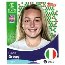 Cromo Trading Card Fútbol-Giada Greggi-Italy-Topps Uefa Women's Euro 2025-#151-Basico