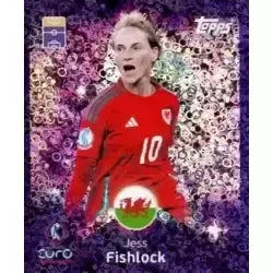 Cromo Trading Card Fútbol-Jess Fishlock-Shining Stars-Topps Uefa Women's Euro 2025-#162-foil