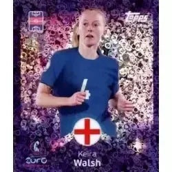 Cromo Trading Card Fútbol-Keira Walsh-Shining Stars-Topps Uefa Women's Euro 2025-#163-foil