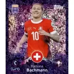 Cromo Trading Card Fútbol-Ramona Bachmann-Shining Stars-Topps Uefa Women's Euro 2025-#164-foil