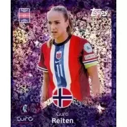 Cromo Trading Card Fútbol-Guro Reiten-Shining Stars-Topps Uefa Women's Euro 2025-#167-foil