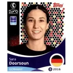 Cromo Trading Card Fútbol-Sara Doorsoun-Germany-Topps Uefa Women's Euro 2025-#177-Basico