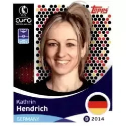 Cromo Trading Card Fútbol-Kathrin Hendrich-Germany-Topps Uefa Women's Euro 2025-#179-Basico