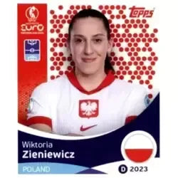 Cromo Trading Card Fútbol-Wiktoria Zieniewicz-Poland-Topps Uefa Women's Euro 2025-#196-Basico