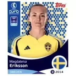 Cromo Trading Card Fútbol-Magdalena Eriksson-Sweden-Topps Uefa Women's Euro 2025-#224-Basico