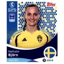 Cromo Trading Card Fútbol-Nathalie Björn-Sweden-Topps Uefa Women's Euro 2025-#227-Basico