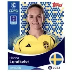 Cromo Trading Card Fútbol-Hanna Lundkvist-Sweden-Topps Uefa Women's Euro 2025-#228-Basico