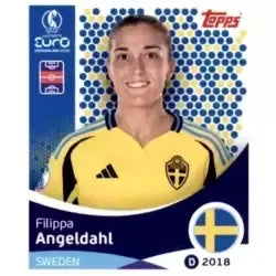 Cromo Trading Card Fútbol-Filippa Angeldahl-Sweden-Topps Uefa Women's Euro 2025-#229-Basico