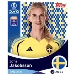 Cromo Trading Card Fútbol-Sofia Jacobsson-Sweden-Topps Uefa Women's Euro 2025-#235-Basico