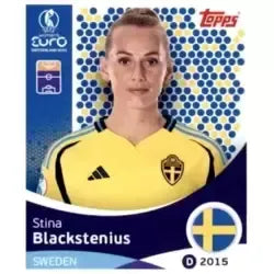 Cromo Trading Card Fútbol-Stina Blackstenius-Sweden-Topps Uefa Women's Euro 2025-#236-Basico