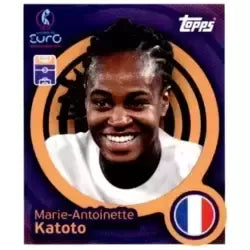 Cromo Trading Card Fútbol-Marie-Antoinette Katoto-France-Topps Uefa Women's Euro 2025-#237-Basico