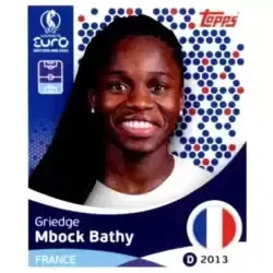 Trading Card Football-Griedge Mbock Bathy-France-Topps Uefa