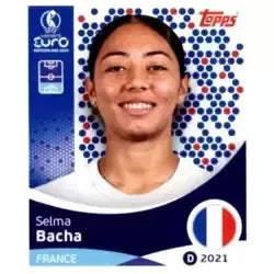 Cromo Trading Card Fútbol-Selma Bacha-France-Topps Uefa Women's Euro 2025-#242-Basico