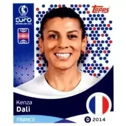 Cromo Trading Card Fútbol-Kenza Dali-France-Topps Uefa Women's Euro 2025-#245-Basico