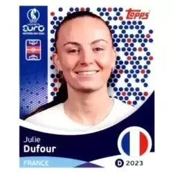 Cromo Trading Card Fútbol-Julie Dufour-France-Topps Uefa Women's Euro 2025-#247-Basico