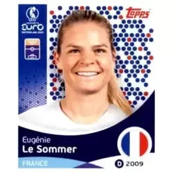 Cromo Trading Card Fútbol-Eugenie Le Sommer-France-Topps Uefa Women's Euro 2025-#249-Basico