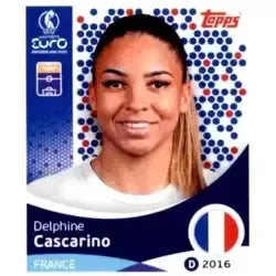 Cromo Trading Card Fútbol-Delphine Cascarino-France-Topps Uefa Women's Euro 2025-#250-Basico