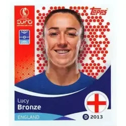 Cromo Trading Card Fútbol-Lucy Bronze-England-Topps Uefa Women's Euro 2025-#256-Basico