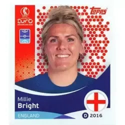 Cromo Trading Card Fútbol-Millie Bright-England-Topps Uefa Women's Euro 2025-#257-Basico