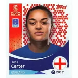 Cromo Trading Card Fútbol-Jess Carter-England-Topps Uefa Women's Euro 2025-#259-Basico