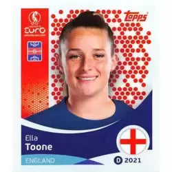 Cromo Trading Card Fútbol-Ella Toone-England-Topps Uefa Women's Euro 2025-#260-Basico