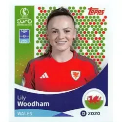 Cromo Trading Card Fútbol-Lily Woodham-Wales-Topps Uefa Women's Euro 2025-#273-Basico