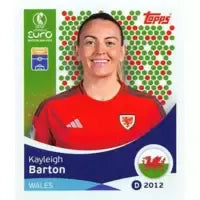 Cromo Trading Card Fútbol-Kayleigh Barton-Wales-Topps Uefa Women's Euro 2025-#282-Basico