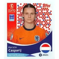 Cromo Trading Card Fútbol-Kerstin Casparij-Netherlands-Topps Uefa Women's Euro 2025-#288-Basico