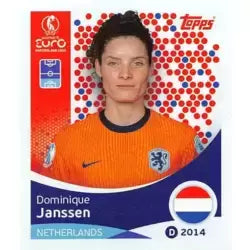 Cromo Trading Card Fútbol-Dominique Janssen-Netherlands-Topps Uefa Women's Euro 2025-#289-Basico