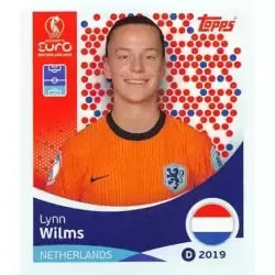 Cromo Trading Card Fútbol-Lynn Wilms-Netherlands-Topps Uefa Women's Euro 2025-#290-Basico